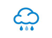 زخات من الأمطار