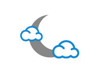 غيوم متفرقة